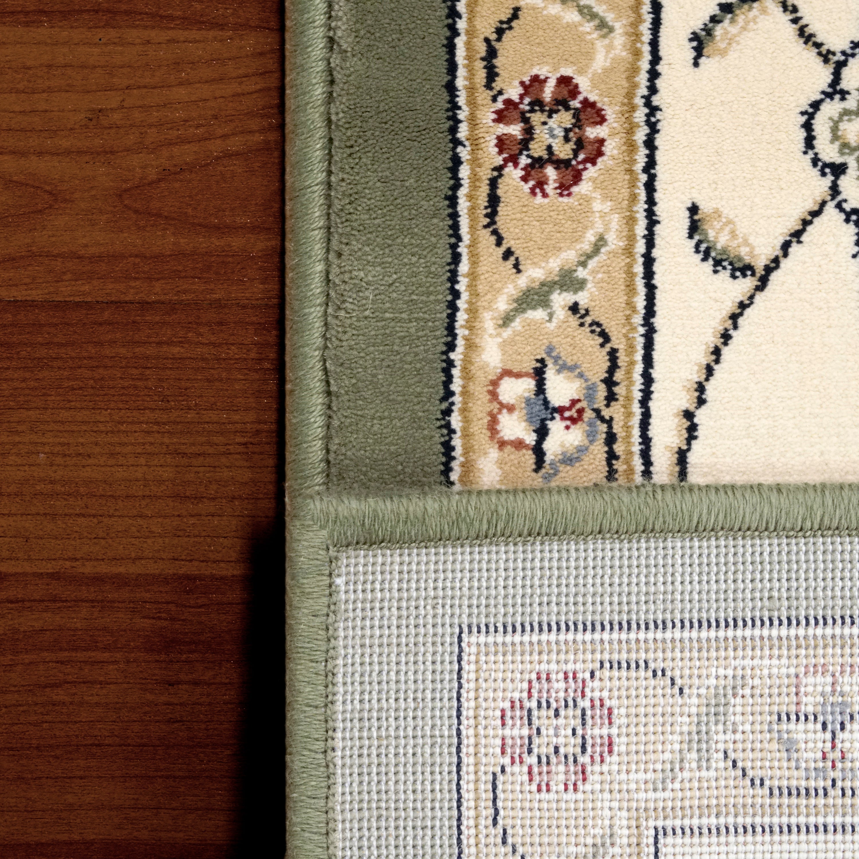 Dynamic Rugs Ancient Garden 57365-4464 Green/Ivory Rug
