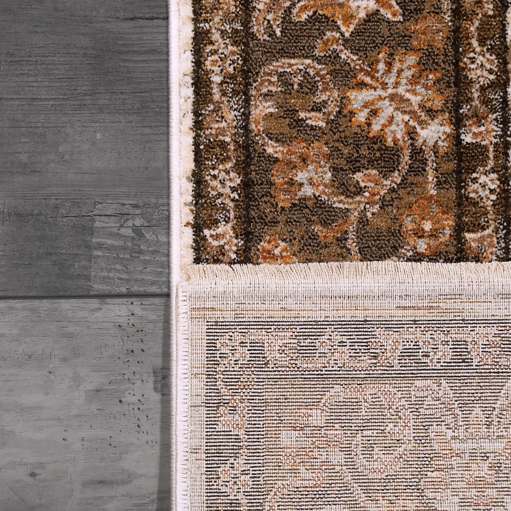 Dynamic Rugs CULLEN 5702-801 Brown/Ivory Rug