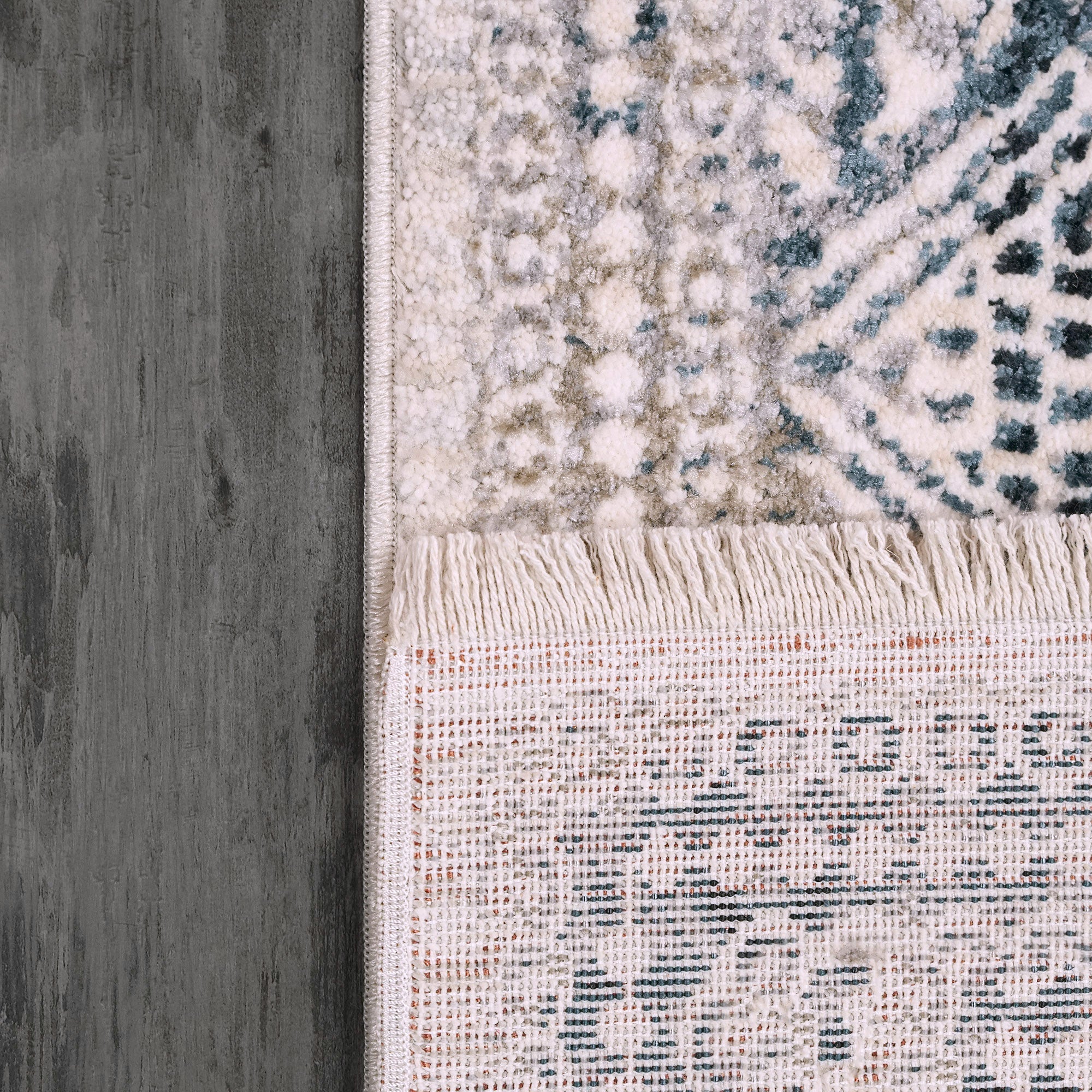 Dynamic Rugs CARSON 5226-105 Ivory/Blue Rug