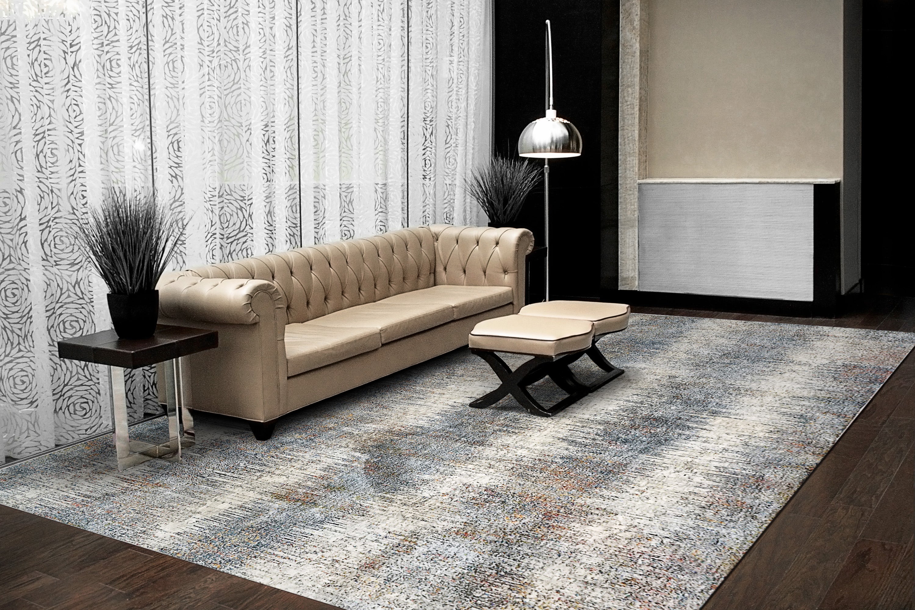 Dynamic Rugs SAVOY 3580-899 Beige/Multi Rug