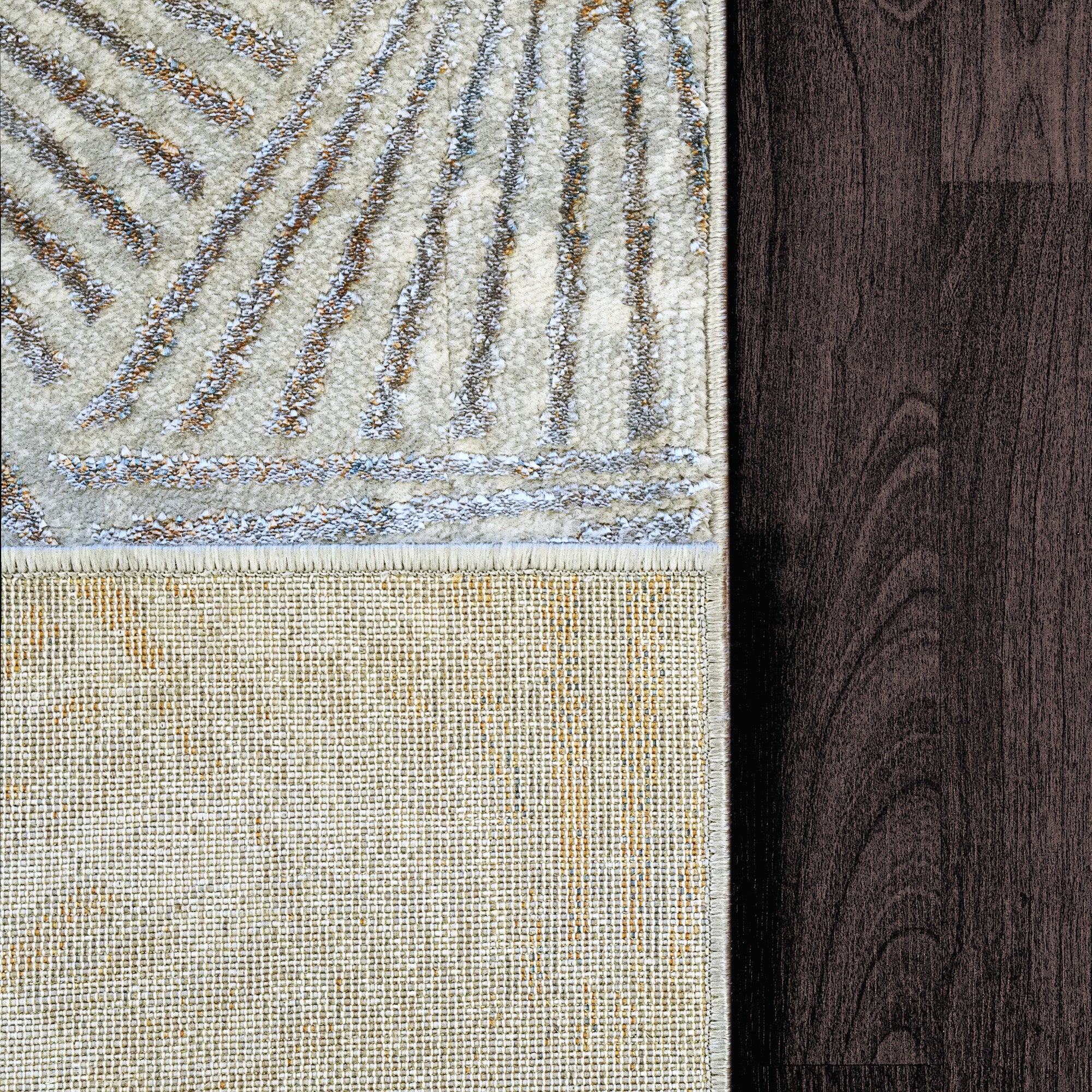 Dynamic Rugs GOLD 1355-897 Cream/Silver Rug