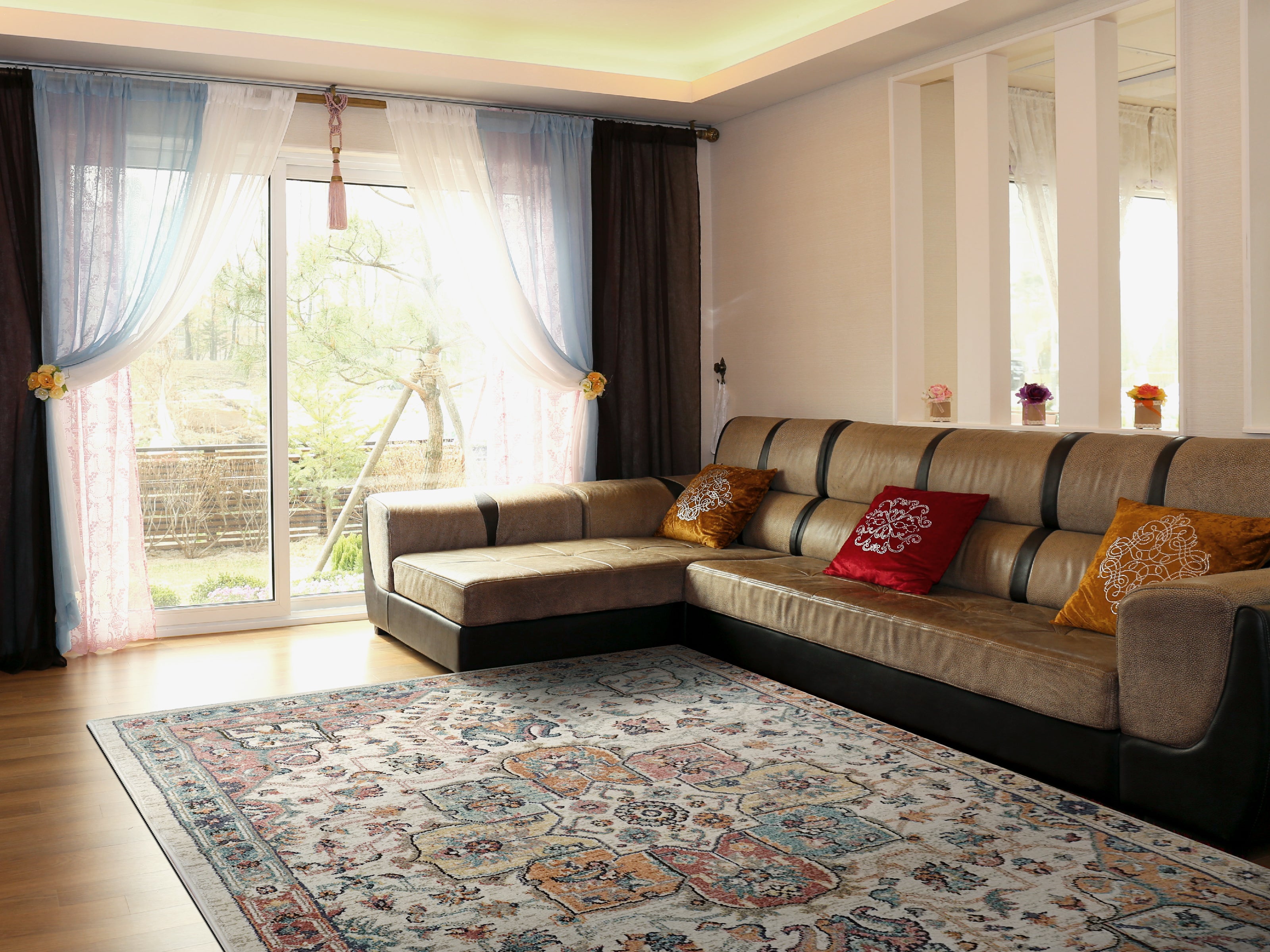 Dynamic Rugs LYDIA 7897-199 Beige/Multi Rug