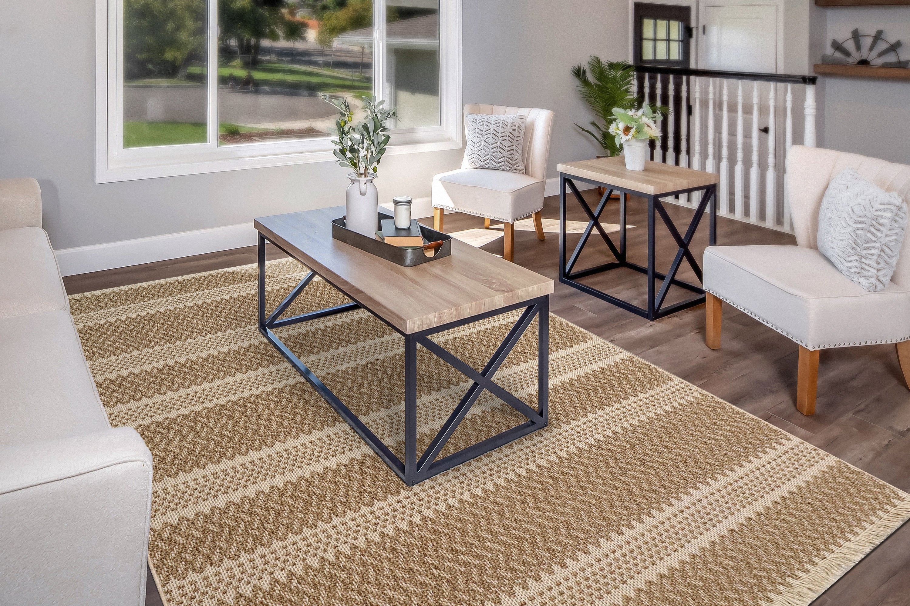 Dynamic Rugs SEVILLE 3613-800 Beige Rug
