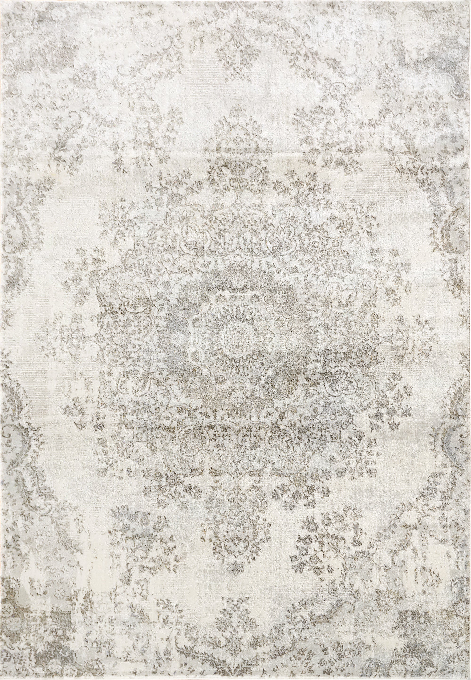 Dynamic Rugs CASTILLA 3558-195 Light Grey Rug