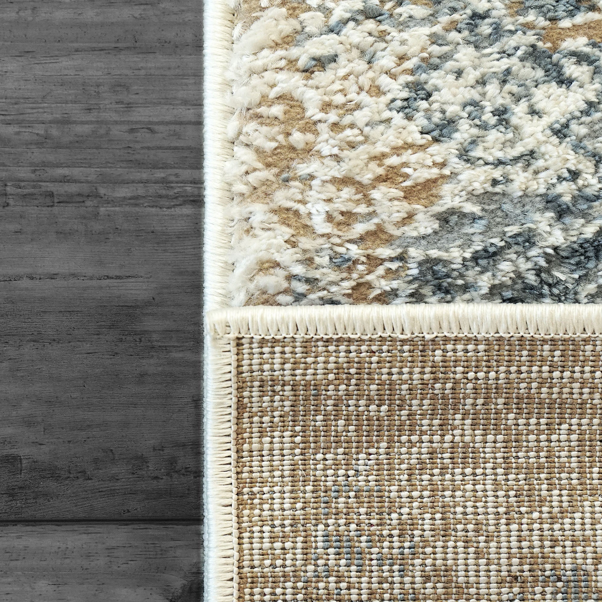 Dynamic Rugs NAVI 4011-501 Blue/Ivory Rug
