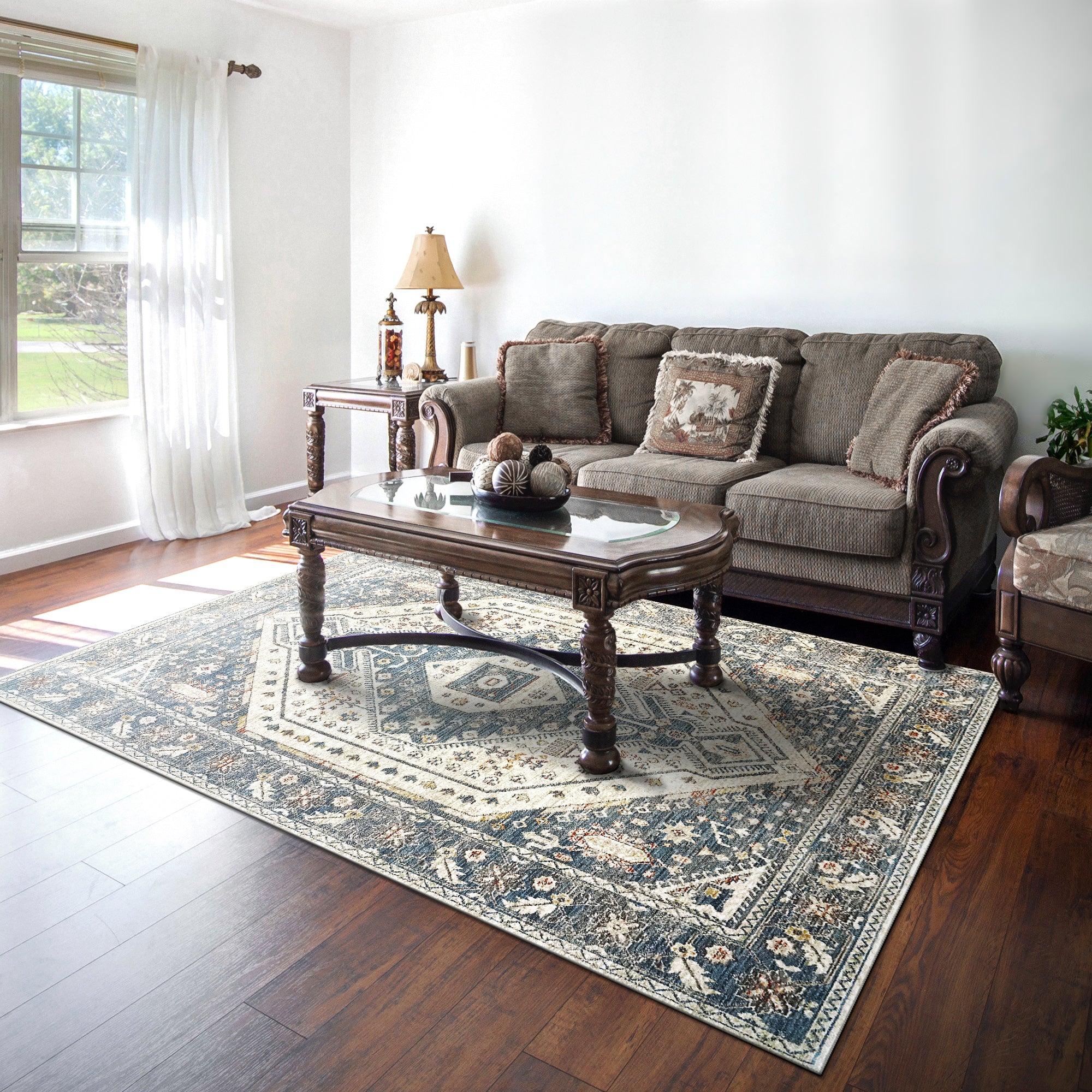 Dynamic Rugs JUPITER 3105-599 Navy/Multi Rug