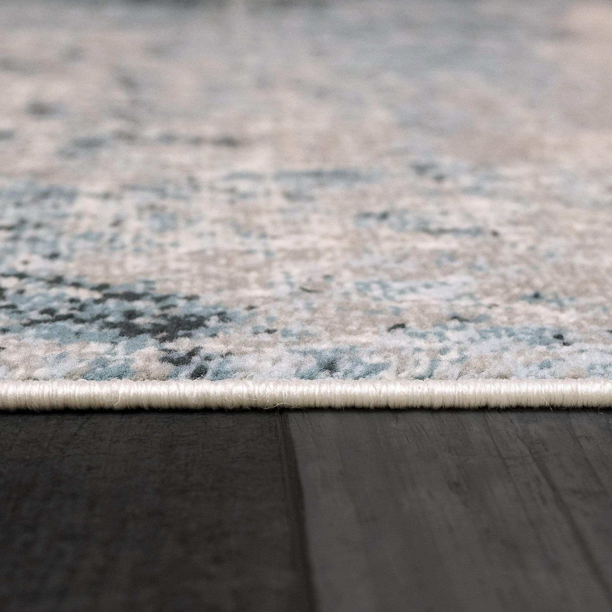 Dynamic Rugs ADLEY 3406-509 Blue/Grey Rug