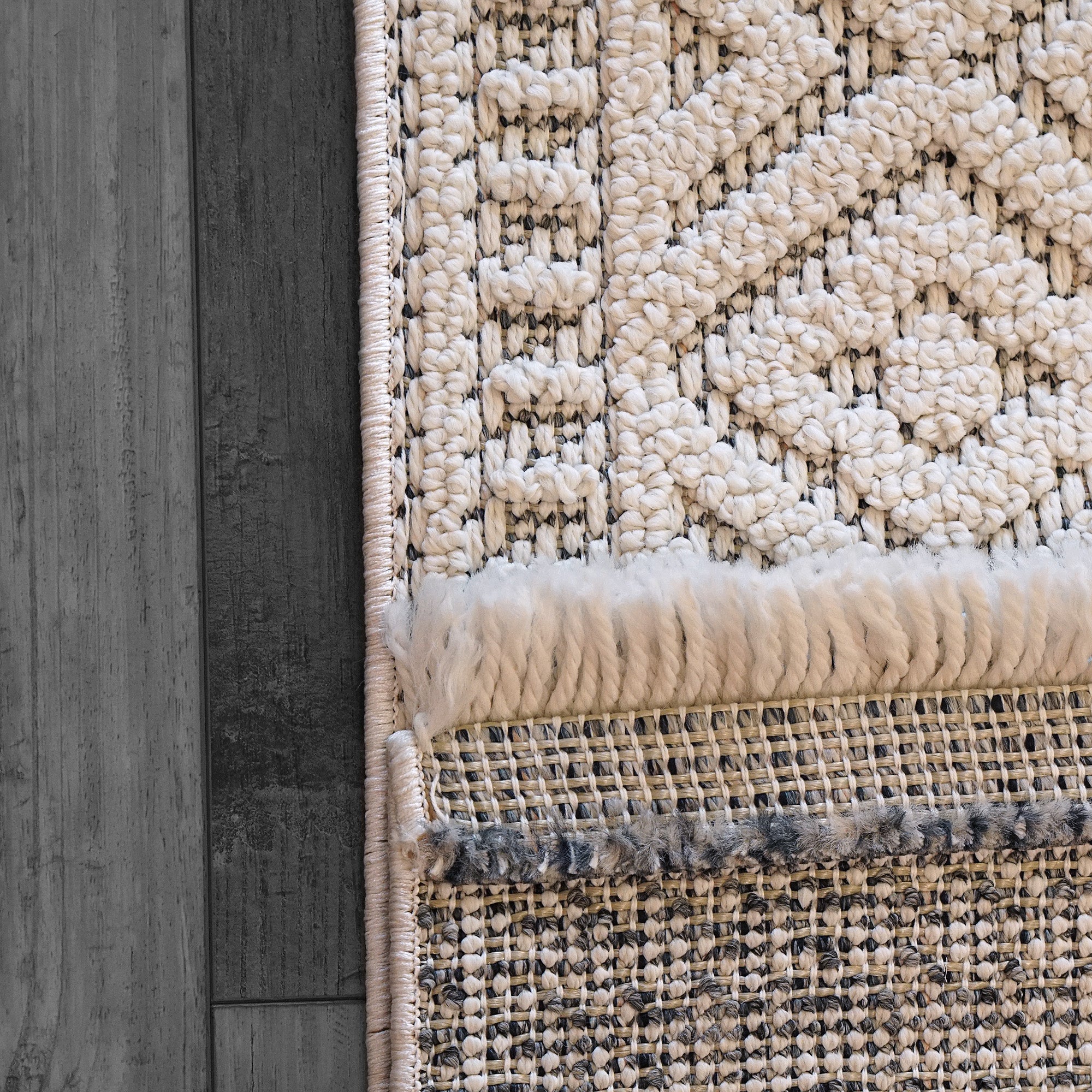 Dynamic Rugs SEVILLE 3605-109 Ivory/Soft Grey Rug