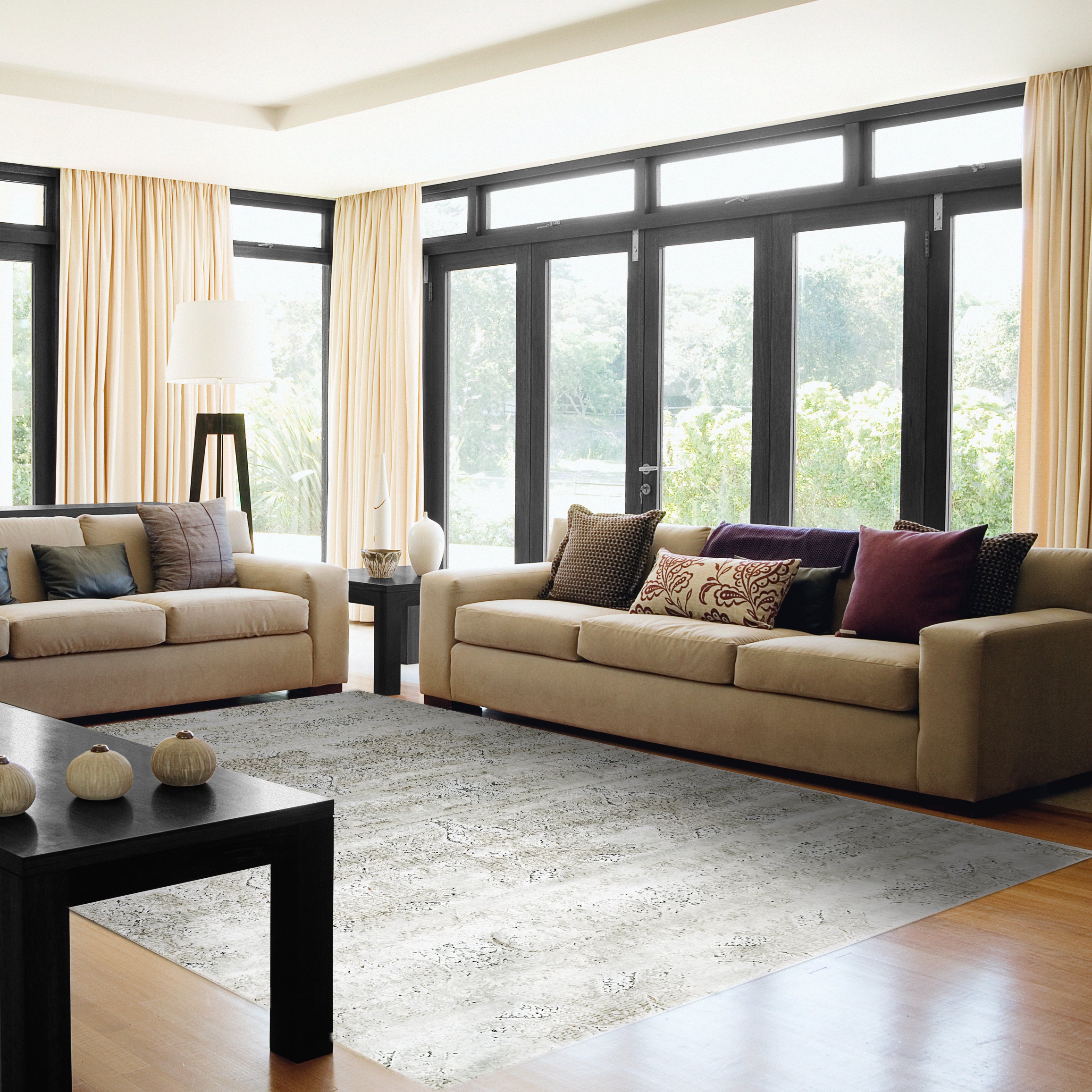 Dynamic Rugs CAPELLA 7976-979 Grey/Gold Rug