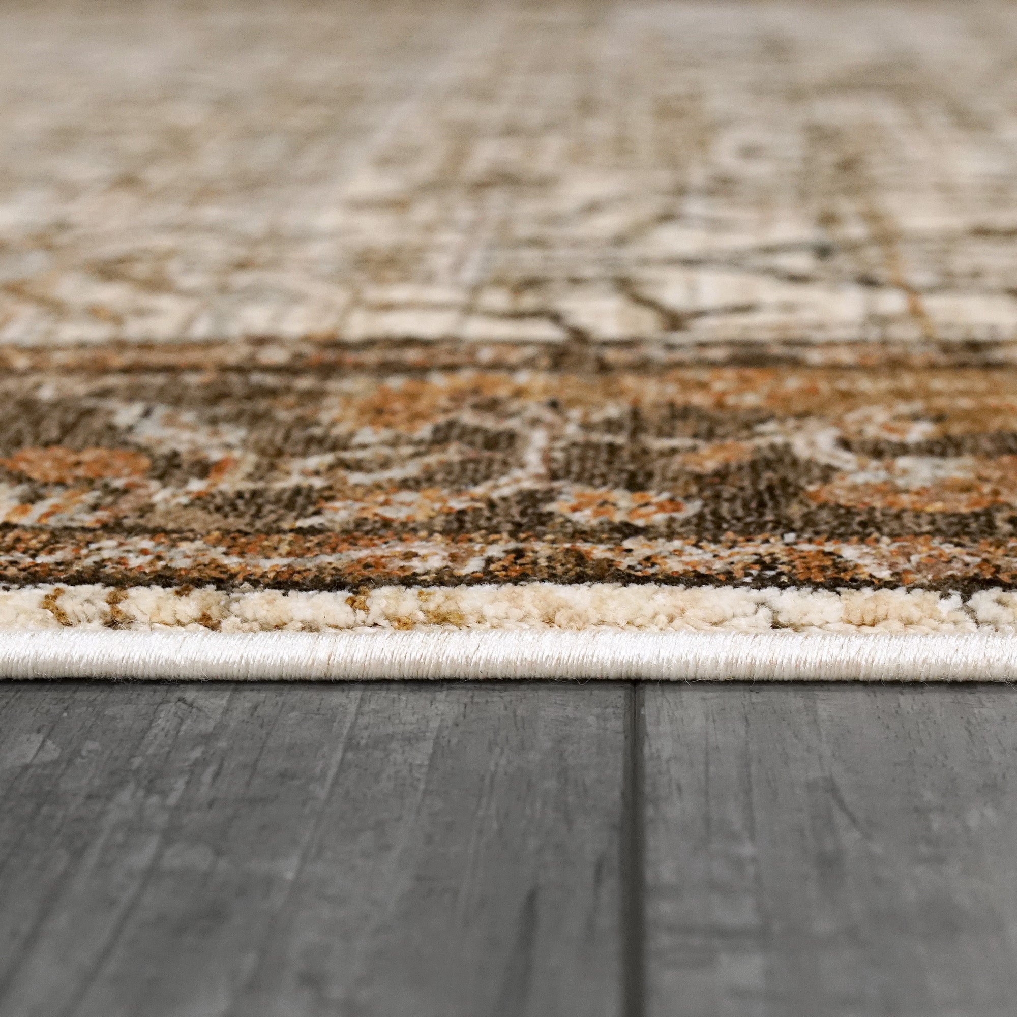Dynamic Rugs CULLEN 5702-801 Brown/Ivory Rug