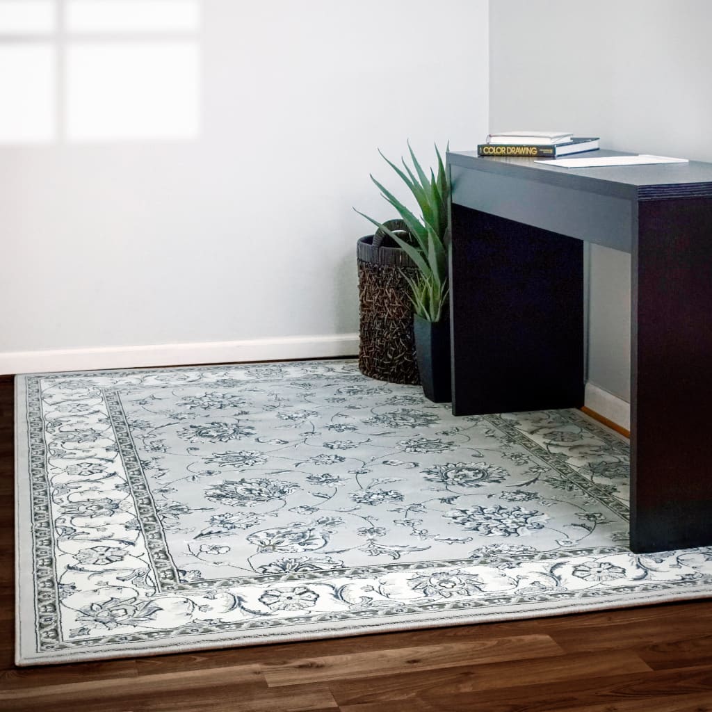Dynamic Rugs Ancient Garden 57365-9666 Soft Grey/Cream Rug