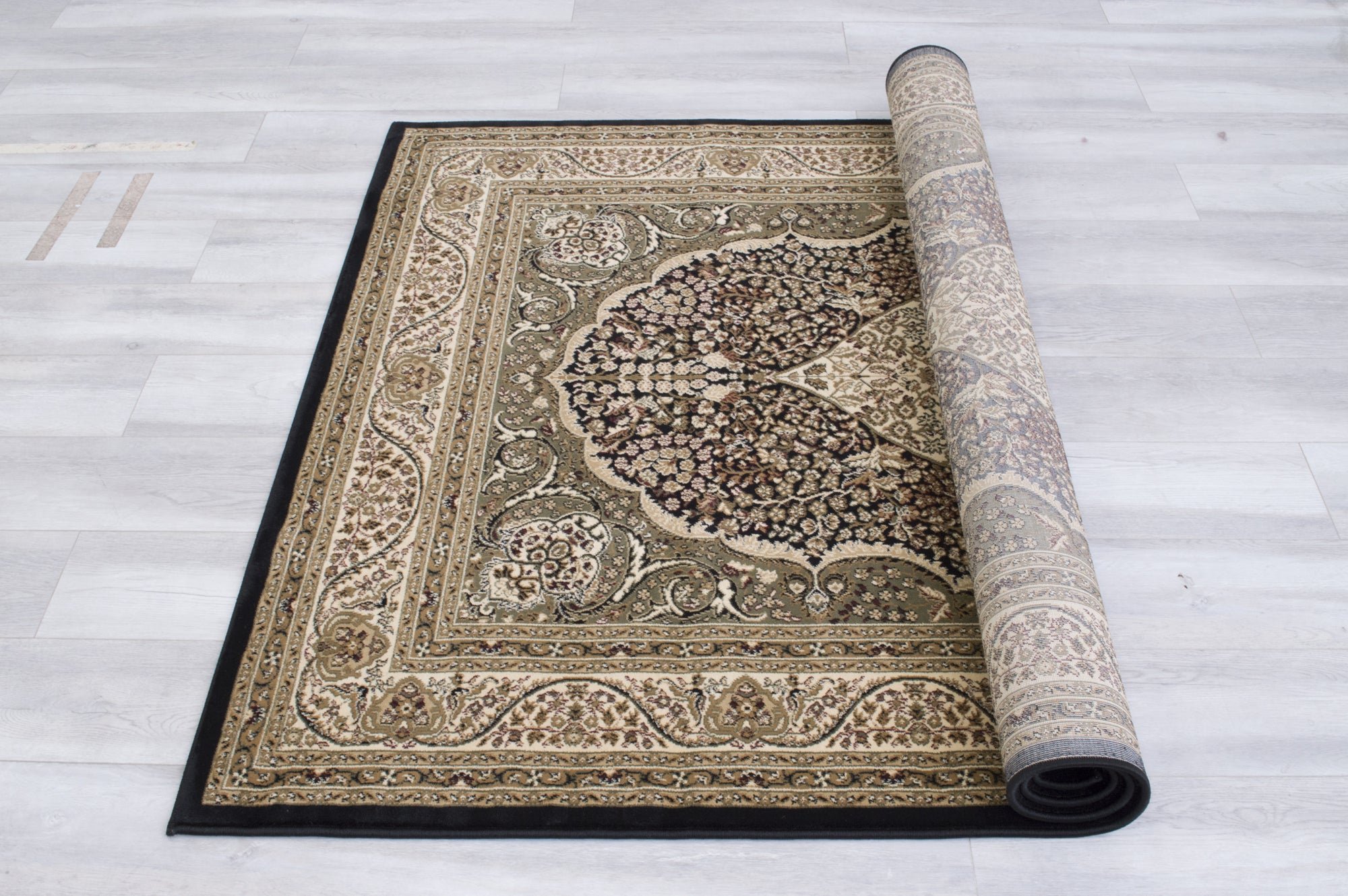 American cover design / Persian weavers Elegance 207 Black Rug