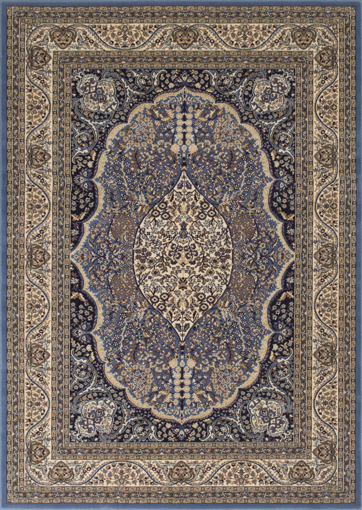 American cover design / Persian weavers Elegance 207 Sky Blue Rug