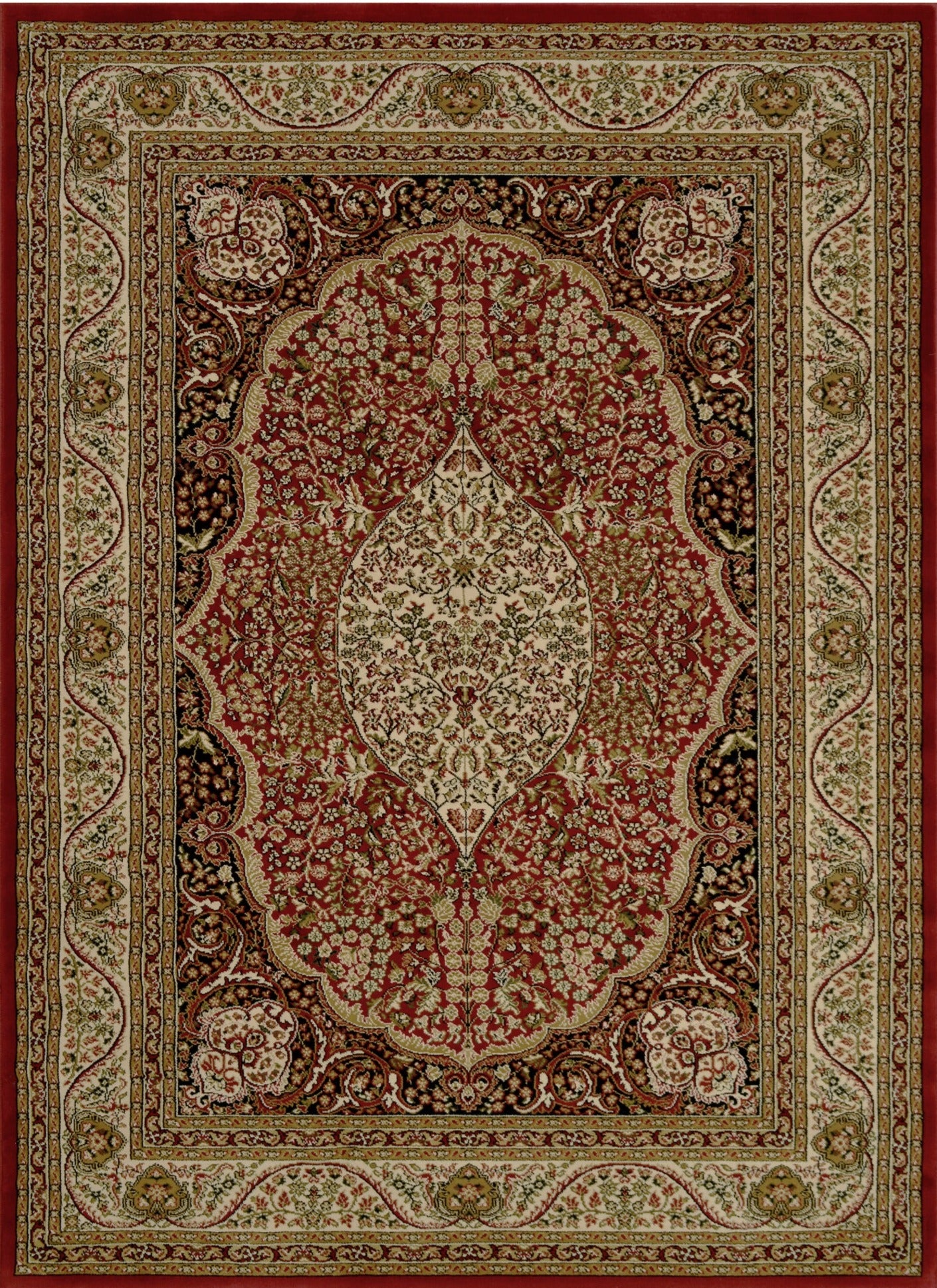 American cover design / Persian weavers Elegance 207 Red Rug
