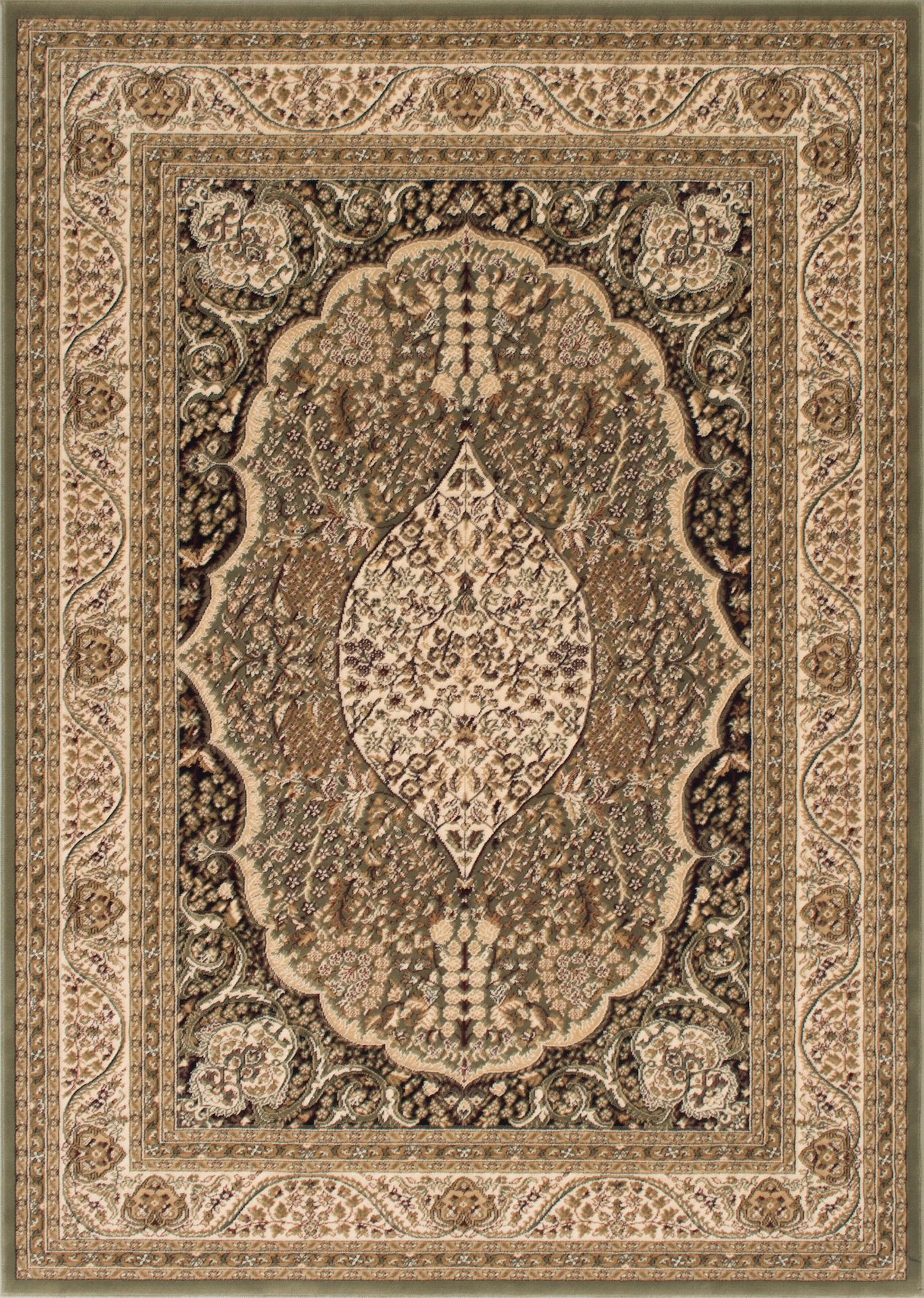 American cover design / Persian weavers Elegance 207 Sage Green Rug