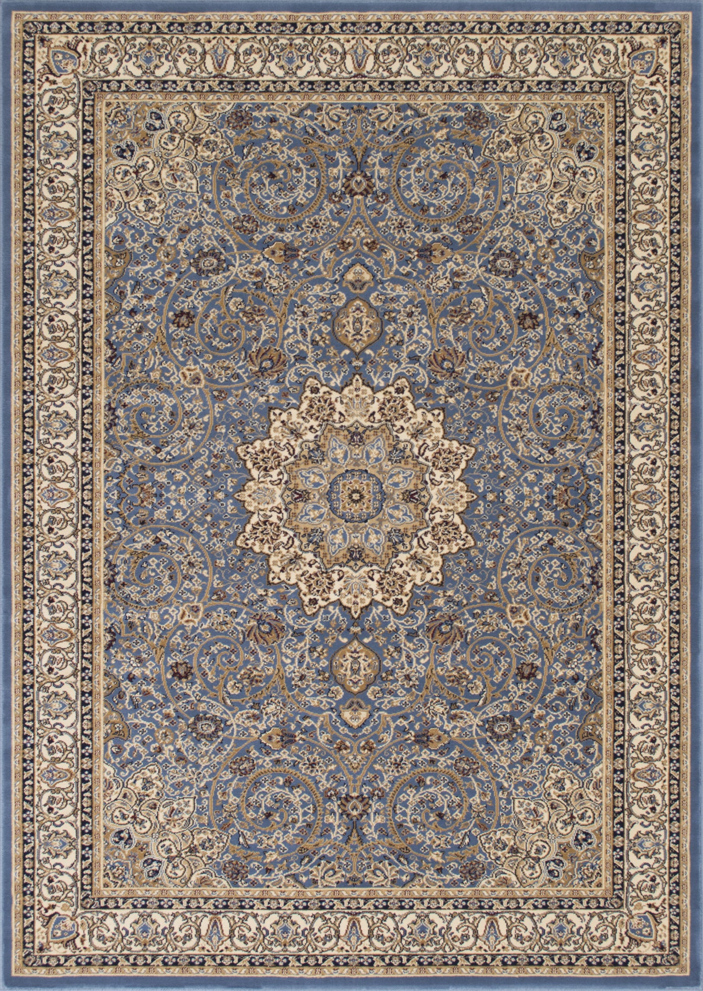 American cover design / Persian weavers Elegance 208 Sky Blue Rug