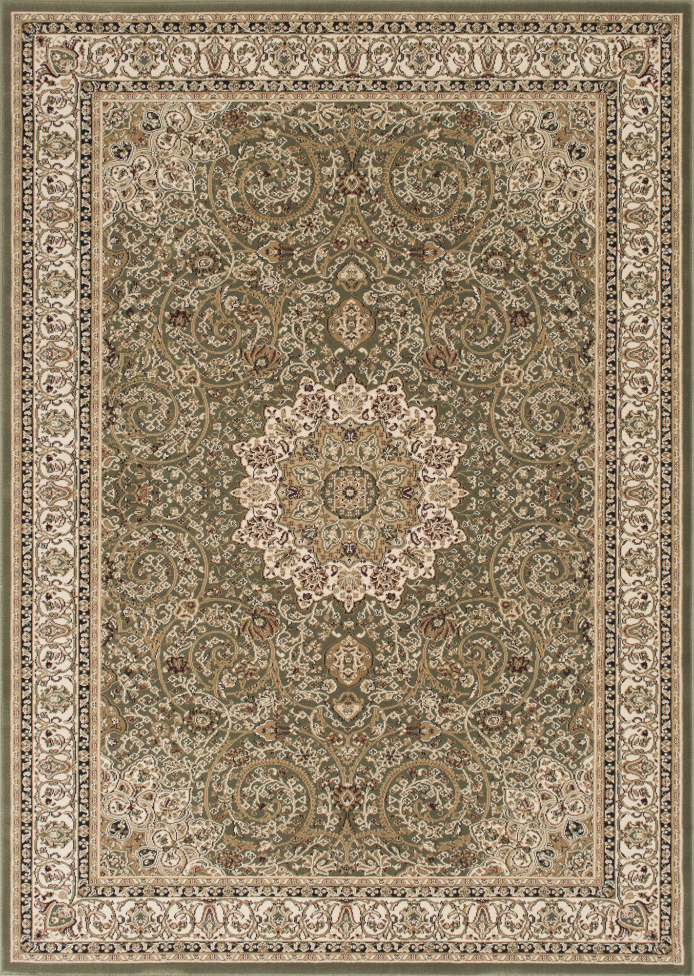 American cover design / Persian weavers Elegance 208 Sage Green Rug