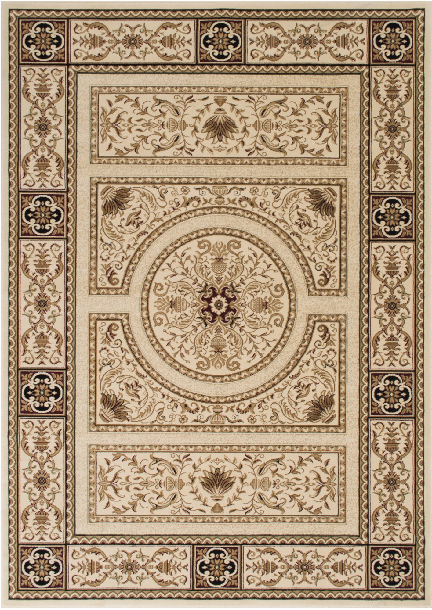 American cover design / Persian weavers Elegance 215 Ivory Rug