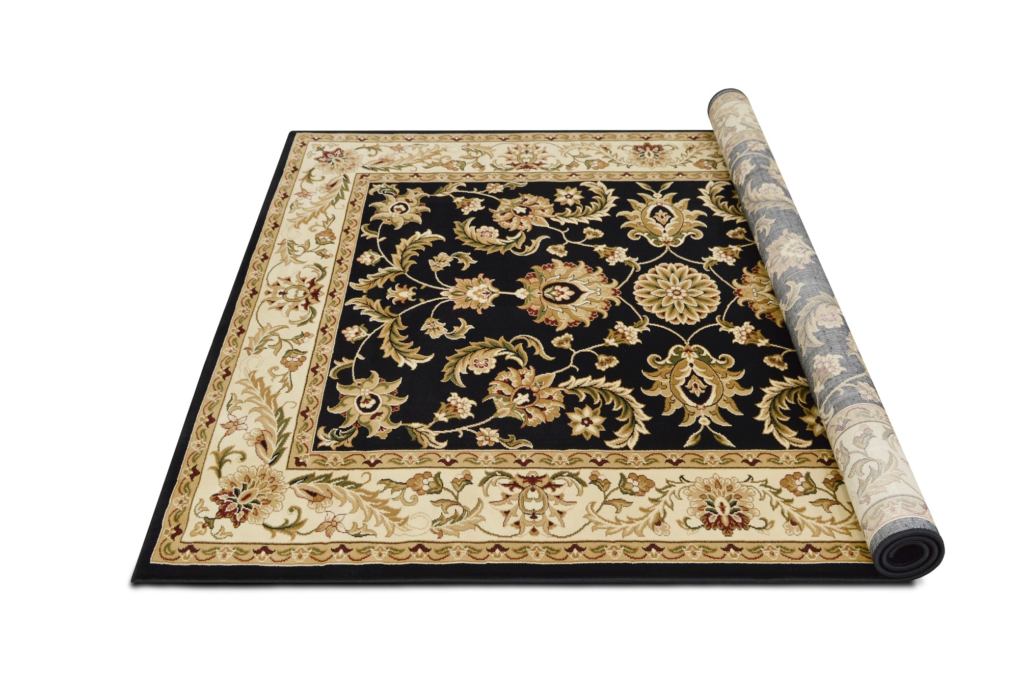 American cover design / Persian weavers Elegance 220 Black Rug