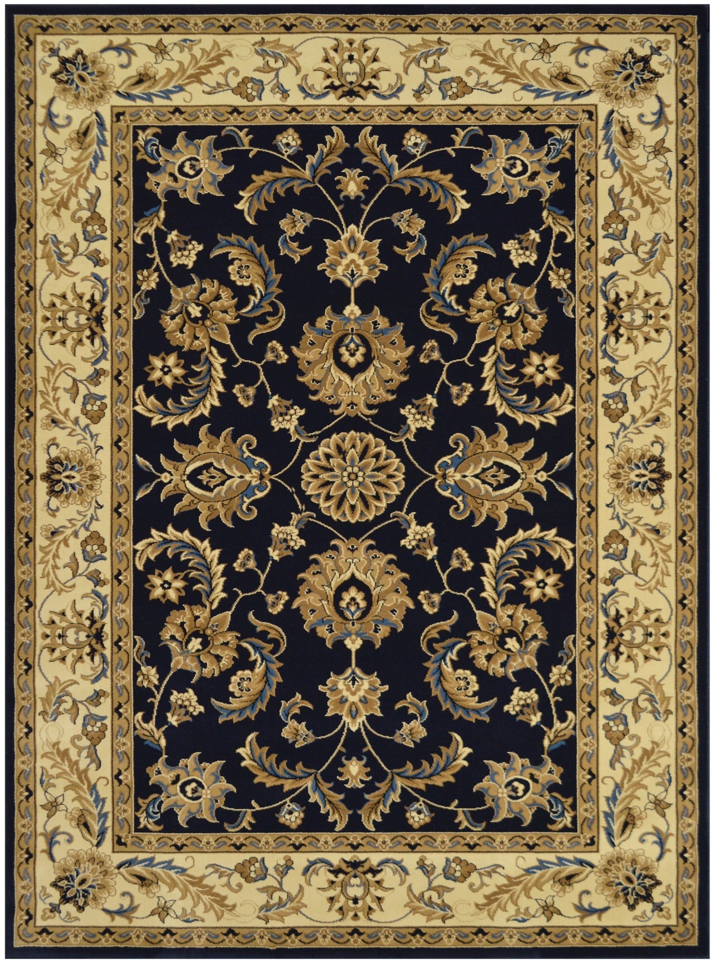 American cover design / Persian weavers Elegance 220 Navy Rug
