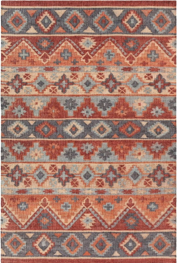 Chandra Zyael ETH-52804 Red Rug