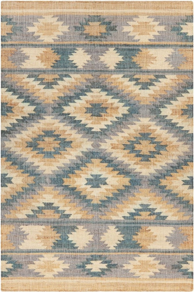 Chandra Zyael ETH-52805 Blue Rug