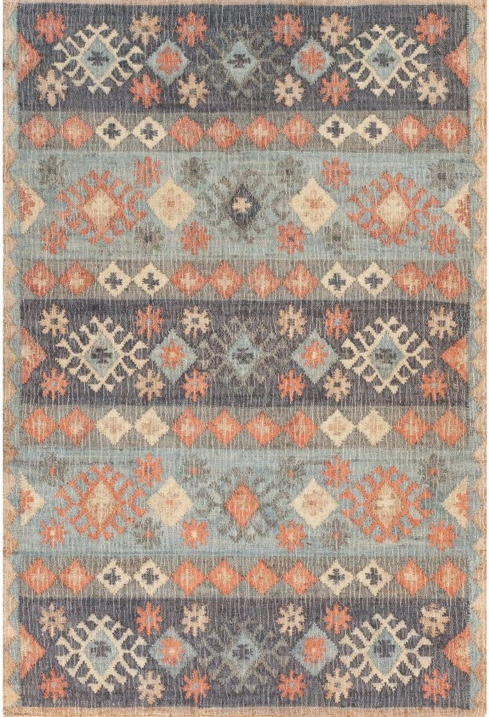 Chandra Zyael ETH-52807 Blue Rug