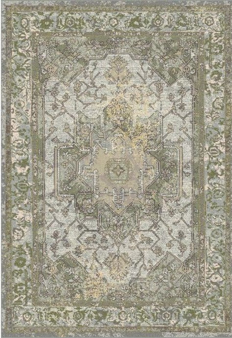 Dynamic Rugs Horizon 988465-5240 Grey/Green Rug