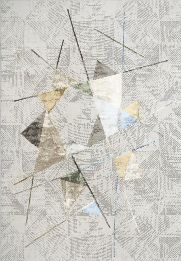 Dynamic Rugs MERIT 6658-999 Grey/Multi Rug