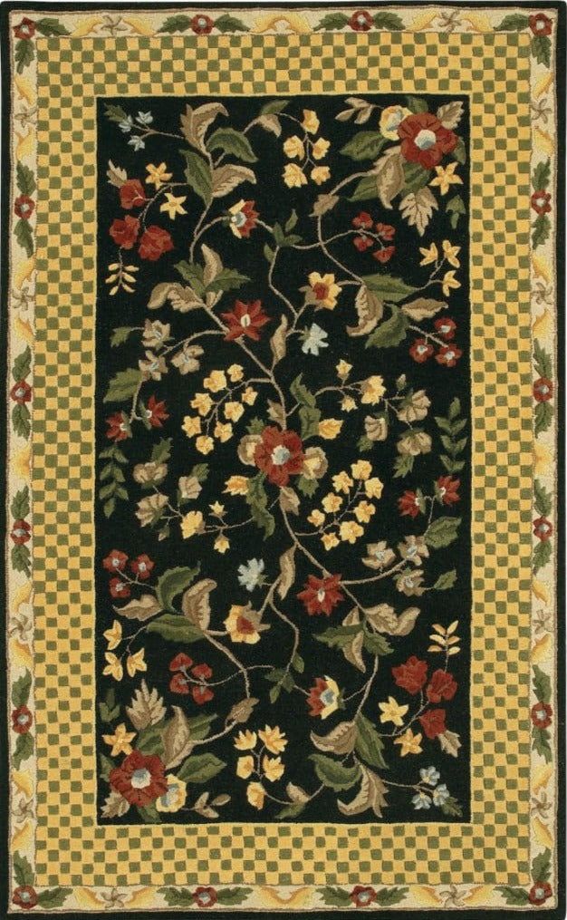 Chandra Zyaro MET-532 Black Rug