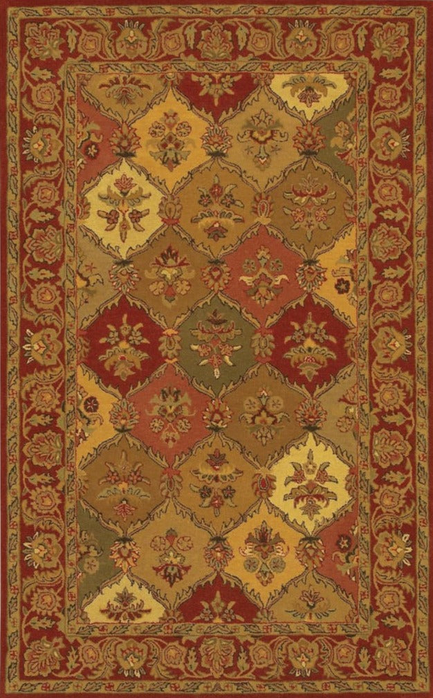 Chandra Zyaro MET-548 Red Rug