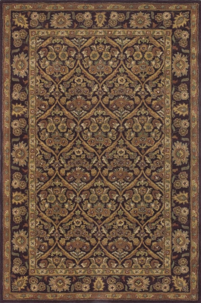 Chandra Zyaro MET-563 Brown Rug