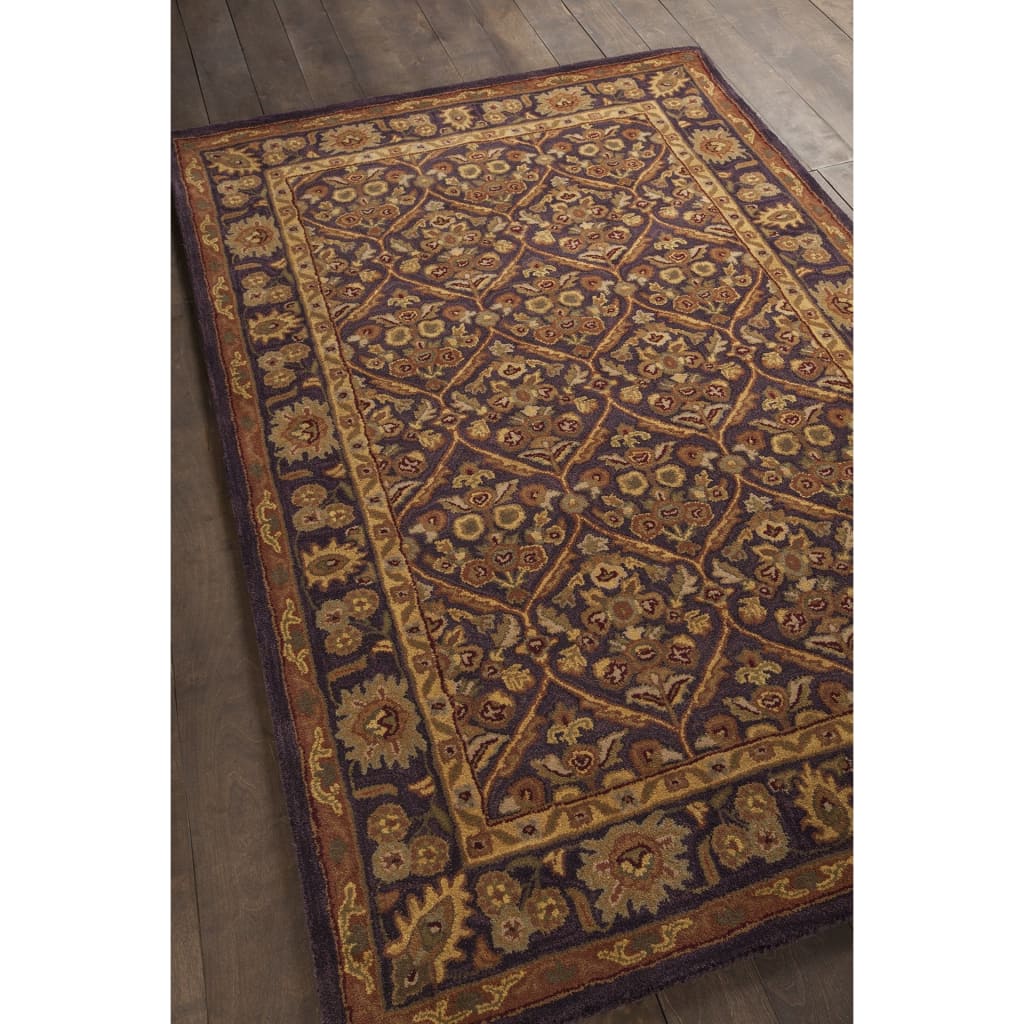 Chandra Zyaro MET-563 Brown Rug