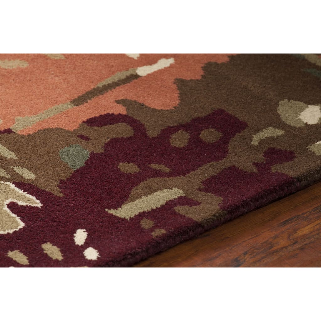Chandra Zyavana NIR-6601 Burgundy Rug