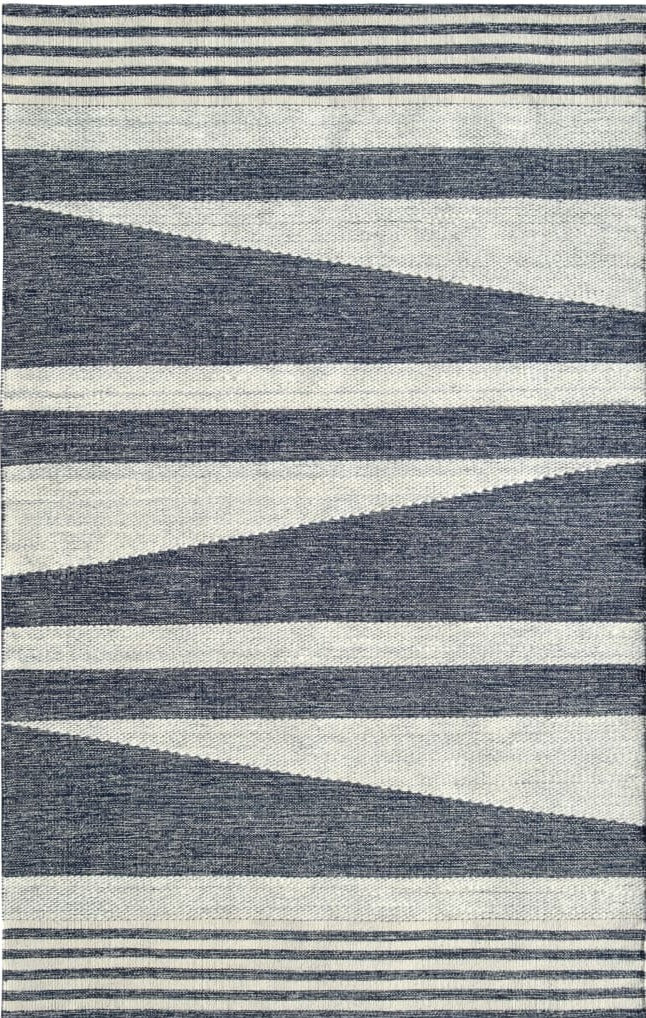 Dynamic Rugs Oak 8371-150 Ivory/Denim Rug