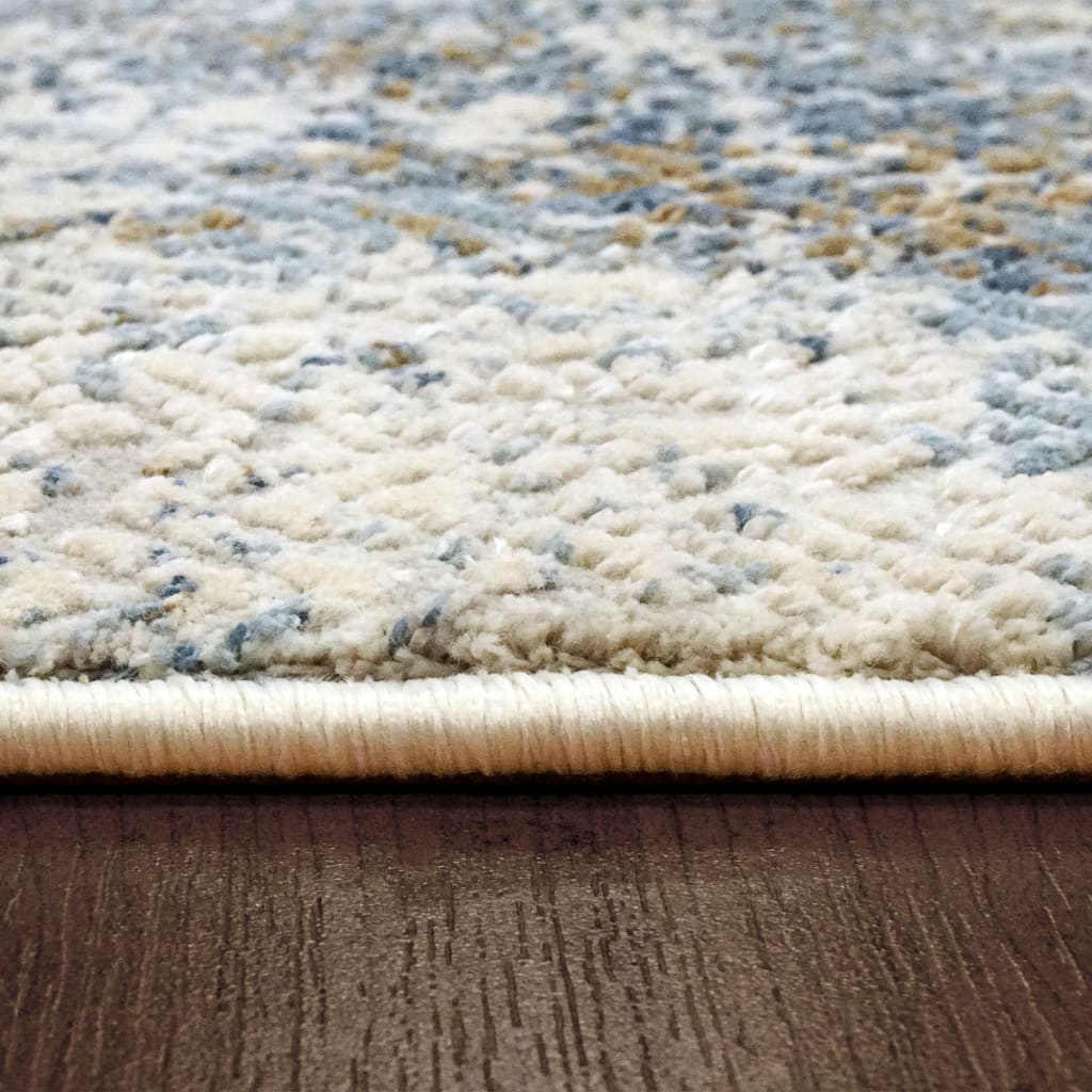 Dynamic Rugs Quartz 27061-150 Ivory/Blue Rug