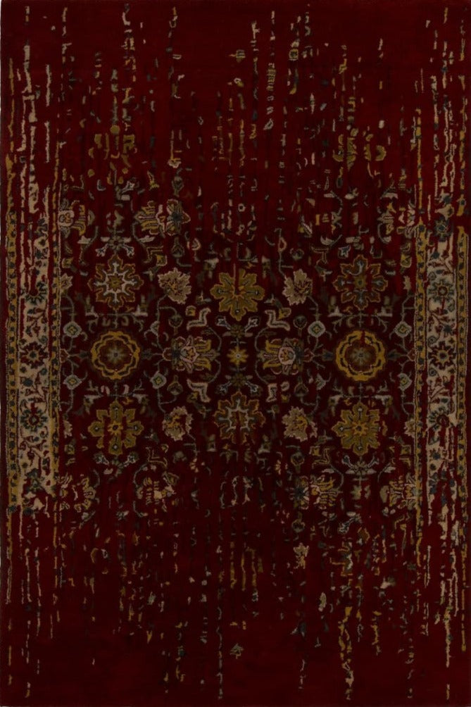 Chandra Zyaing SPR-29104 Maroon Rug