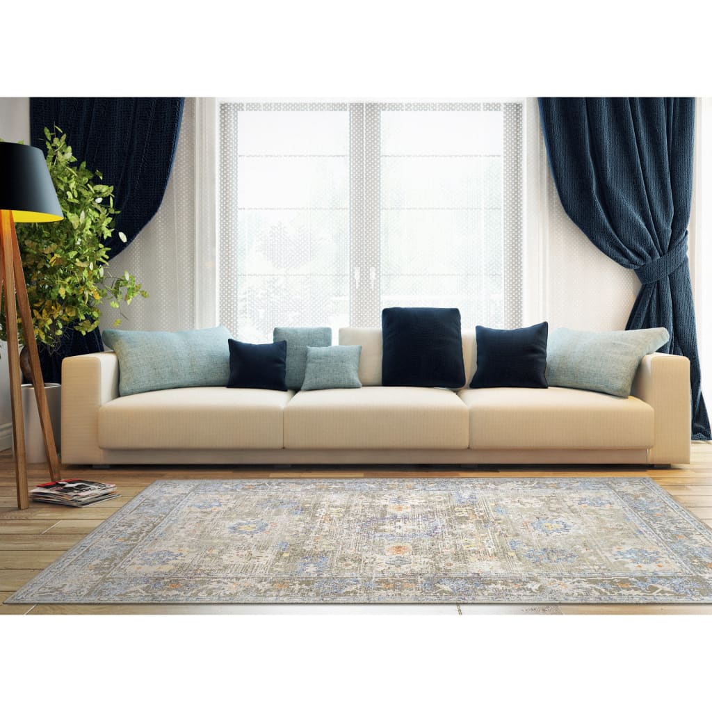 Dynamic Rugs Valley 7981-975 Grey/Gold/Blue Rug