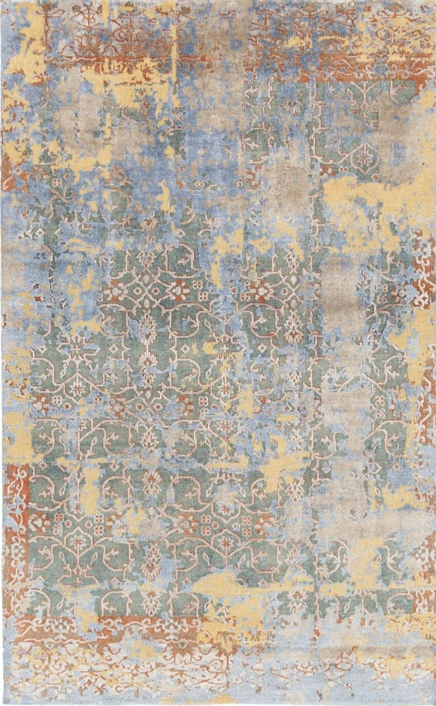 Chandra Zyagel VIN-36803 Blue Rug