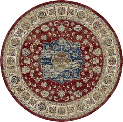 Dynamic Rugs ANCIENT GARDEN 57559-1464 Red Rug