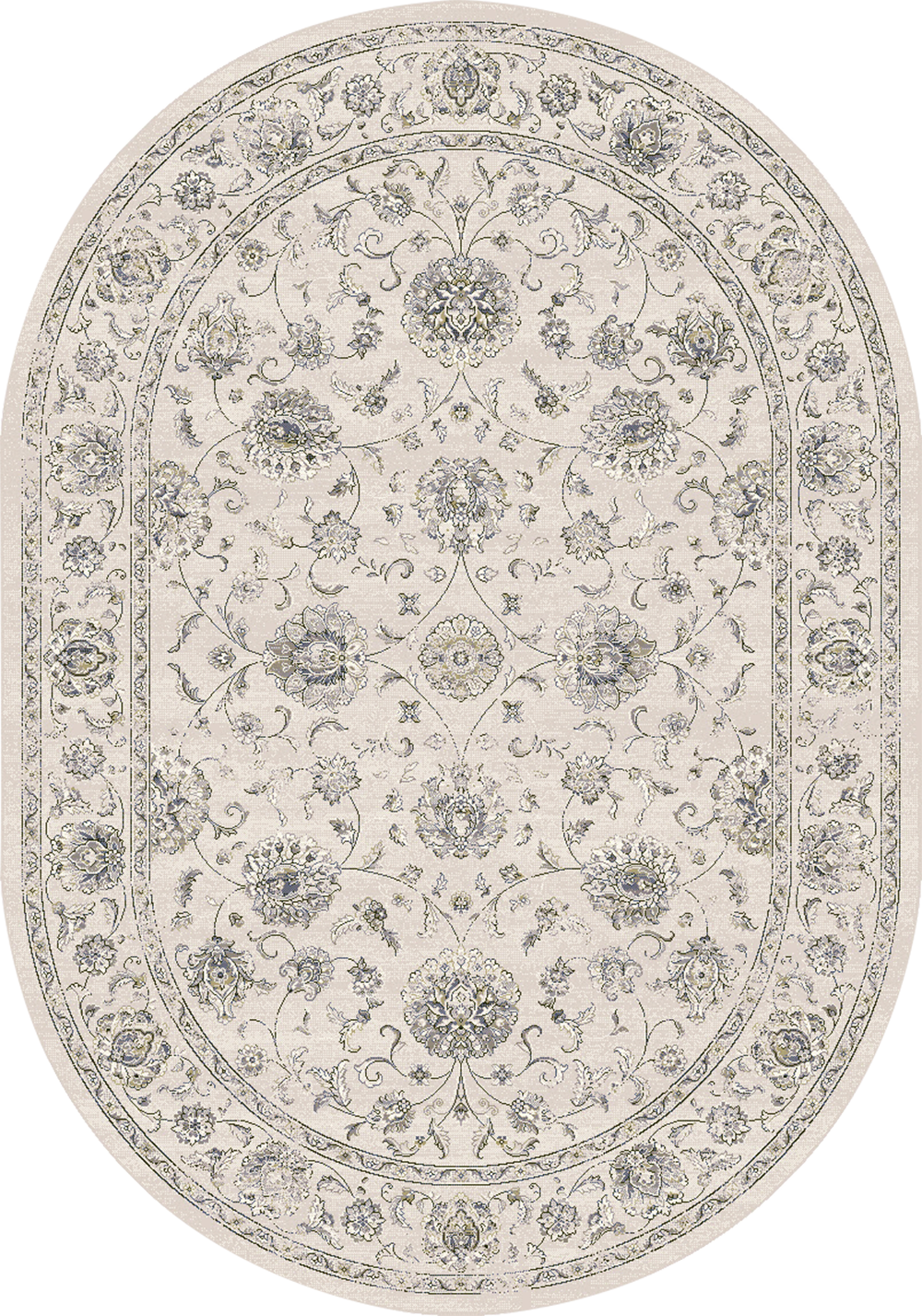 Dynamic Rugs ANCIENT GARDEN 57126-6666 Cream Rug