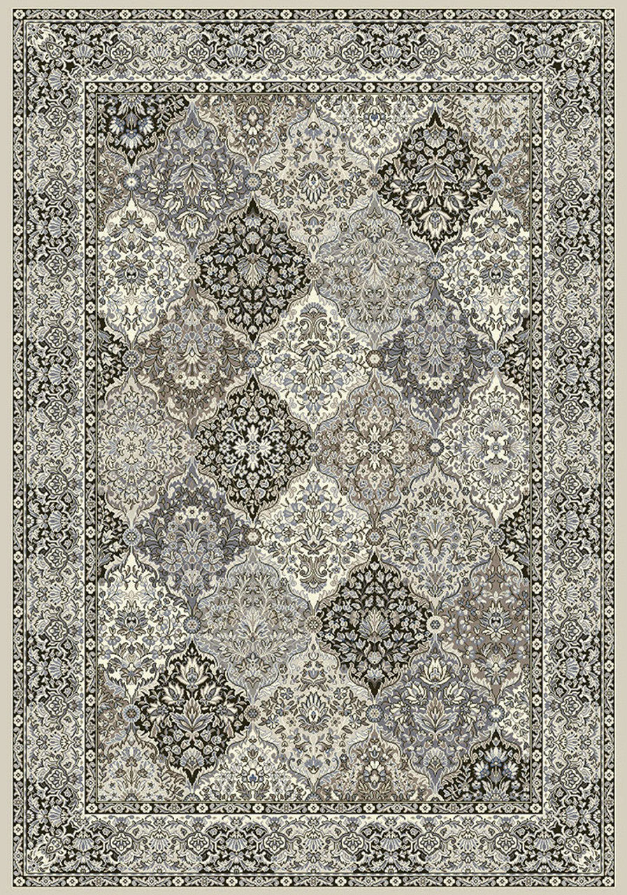 Dynamic Rugs Ancient Garden 57008-9696 Cream/Grey Rug