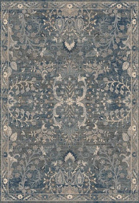 Dynamic Rugs SAVOY 3585-599 Denim/Multi Rug