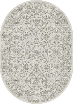 Dynamic Rugs ANCIENT GARDEN 57136-9696 Silver Rug