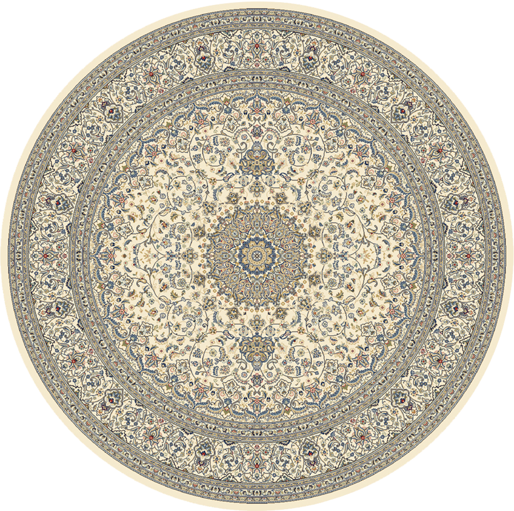 Dynamic Rugs ANCIENT GARDEN 57119-6464 Ivory Rug