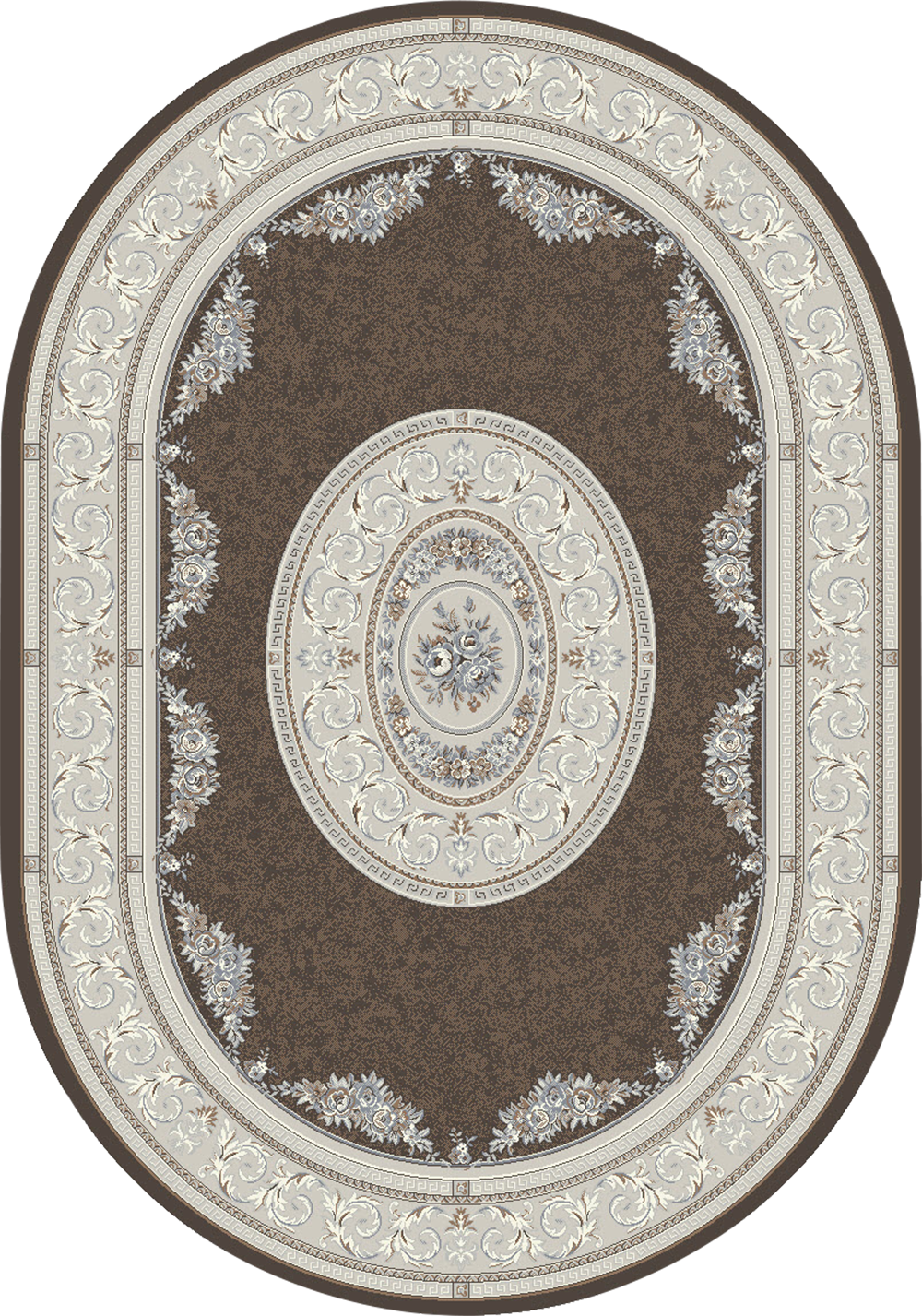 Dynamic Rugs ANCIENT GARDEN 57226-3295 Brown Rug