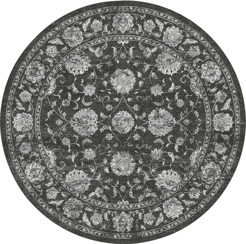 Dynamic Rugs Ancient Garden 57126-3636 Charcoal/Silver Rug