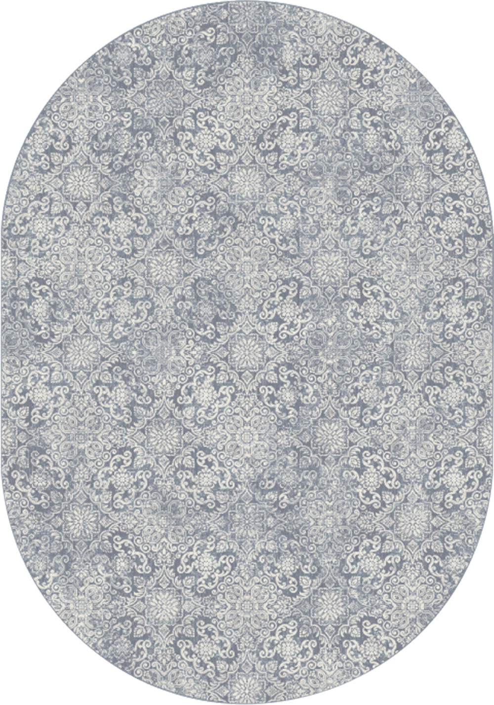 Dynamic Rugs ANCIENT GARDEN 57162-4666 Light Blue Rug