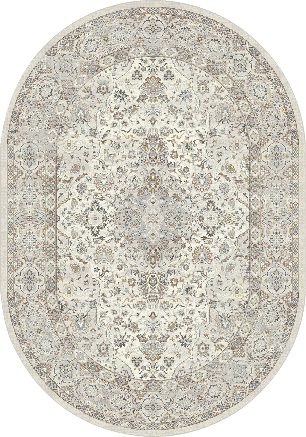 Dynamic Rugs ANCIENT GARDEN 57275-6295 Cream Rug