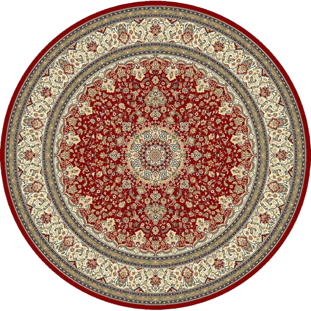 Dynamic Rugs Ancient Garden 57119-1414 Red/Ivory Rug